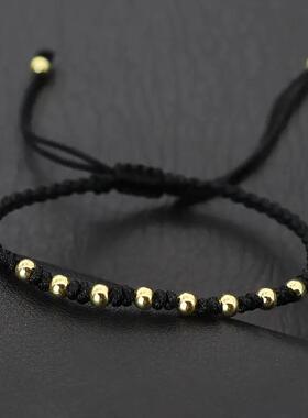 Cross-border new style woven couple bracelet跨境时尚编织手链