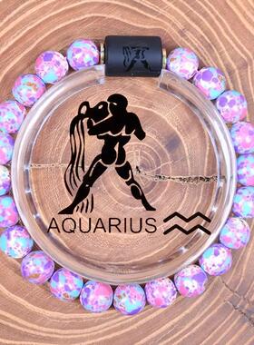 Cross-border constellation bracelet trendy accessory跨境手链