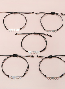 New style card-woven friendship bracelet for women女时尚手链