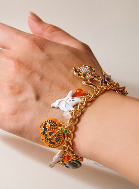 Halloween party decoration alloy bracelet for ladies万圣节女