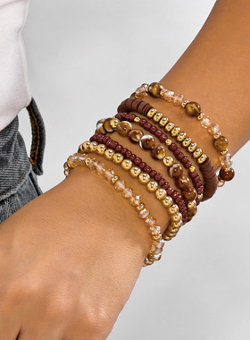 Cross-border creative fashion multi-purpose crystal bracelet