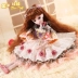 Girl 卡 cm 60cm cô gái đồ chơi sd mô phỏng công chúa váy búp bê chung bjd chính hãng - Búp bê / Phụ kiện Búp bê / Phụ kiện