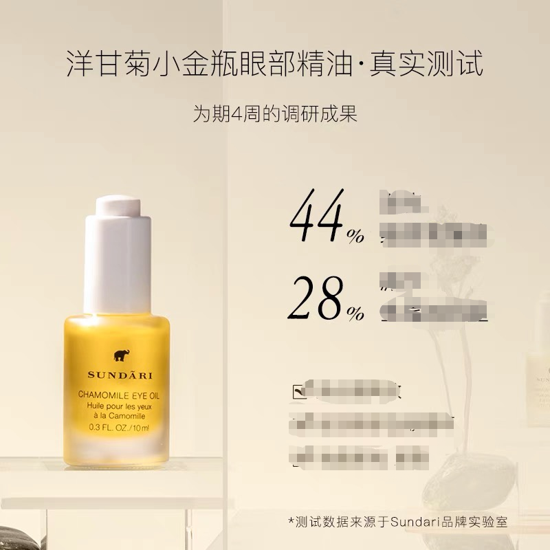 羊大咩 巨好用！Sundari 洋甘菊眼油 祛黑眼圈祛干纹10ml - 图0