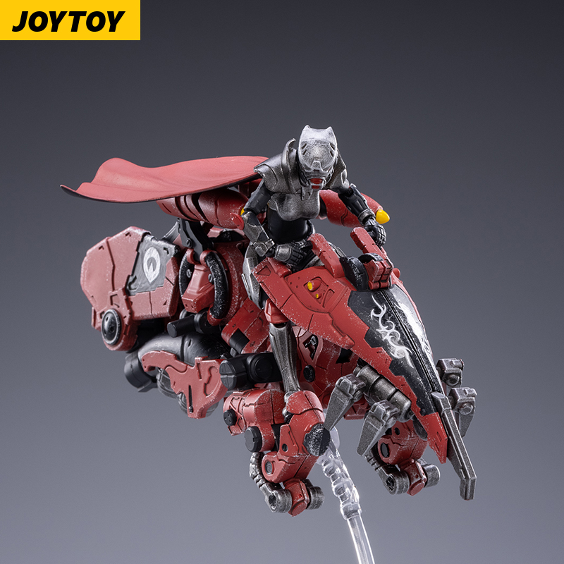 JOYTOY暗源1/18战星辰萨鲁克神族炎龙骑兵暗堂赤血可动飞行载具-图1