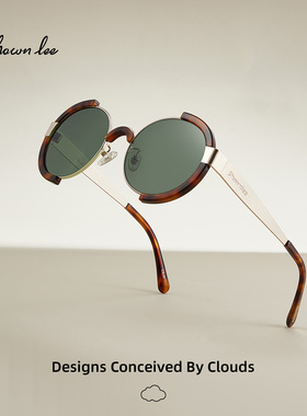 【CC镜】Shawnlee复古老钱风墨镜