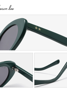 Shawnlee复古猫眼墨镜女高级感