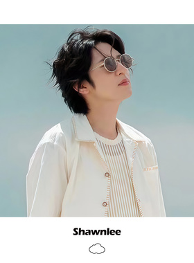 Shawnlee老钱风金属框墨镜女