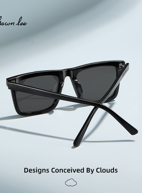 Shawnlee墨镜女款方框黑超高级感