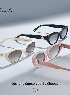 Shawnlee花朵耳钉墨镜