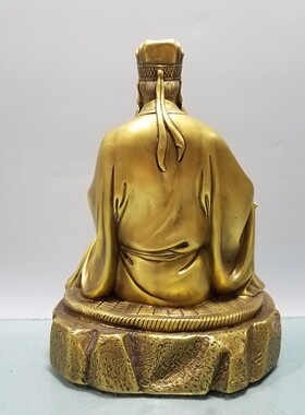纯铜黄大仙黄初平赤松仙子中式