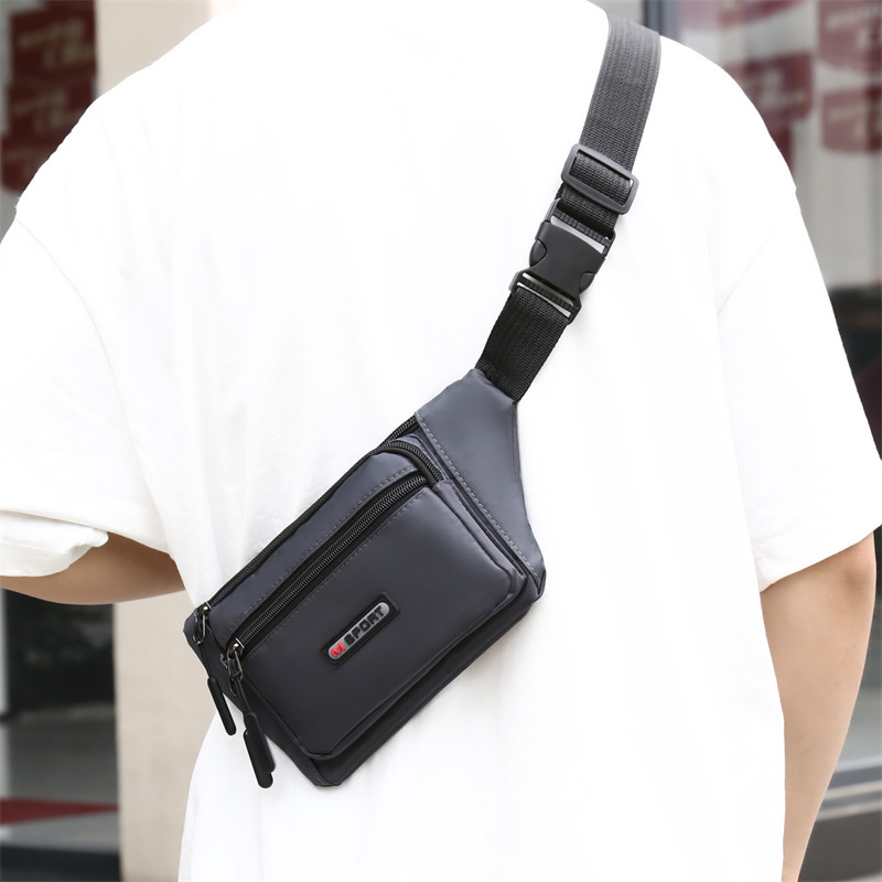 Waterproof large-capacity multifunctional outdoor crossbody waist bag