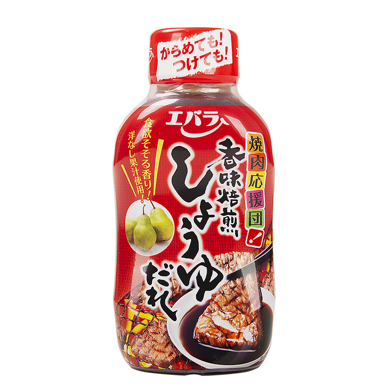 日本进口荏原烤肉汁235g酱油味烤肉酱蘸料烧烤调料腌制烧肉汁