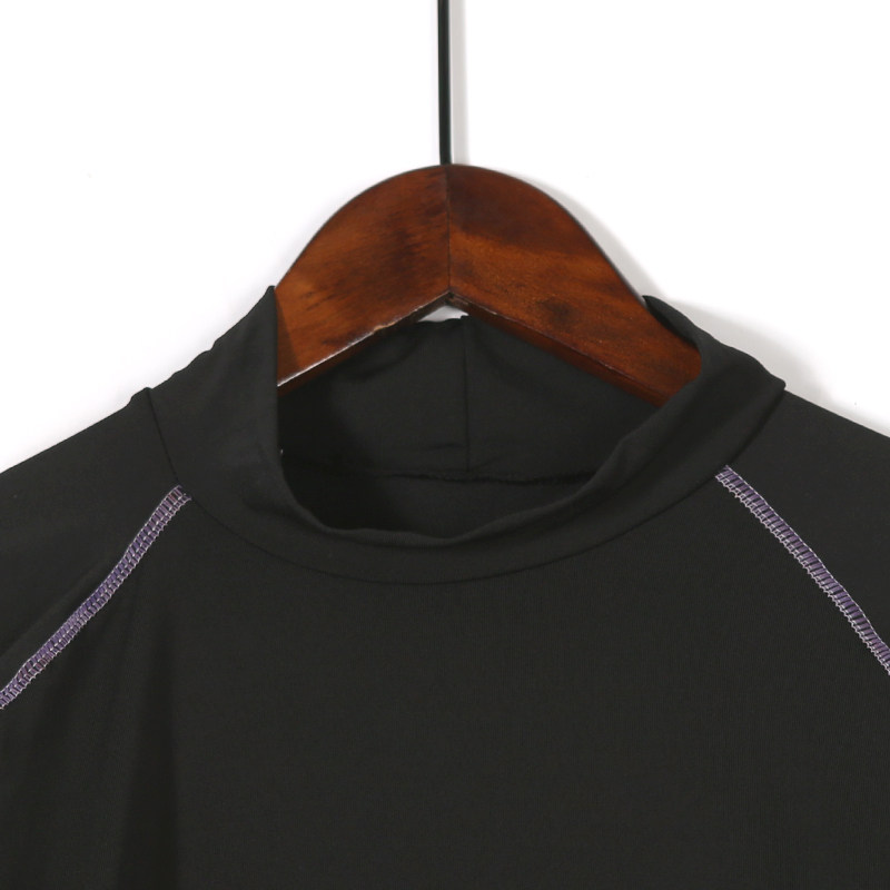 春秋款上新户外运动休闲长袖圆领T恤跑步训练健身服上衣速干透气