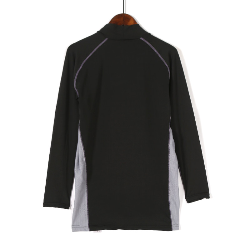 春秋款上新户外运动休闲长袖圆领T恤跑步训练健身服上衣速干透气