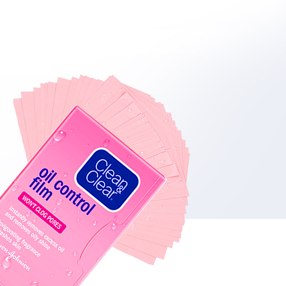 日本进口可伶可俐蓝膜男女士吸油纸 曼臣家居吸油纸/膜