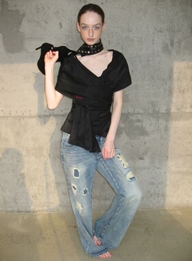 小众暗黑系金属朋克摇滚乐队铆钉choker颈链配饰