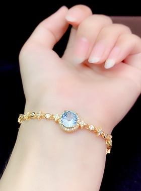 伯利尔女S925手链空托