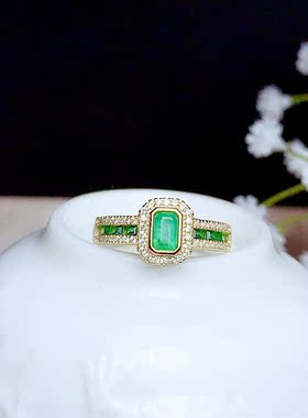 伯利尔女S925戒指空托