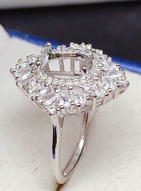 S9257*9mm指环戒指空托