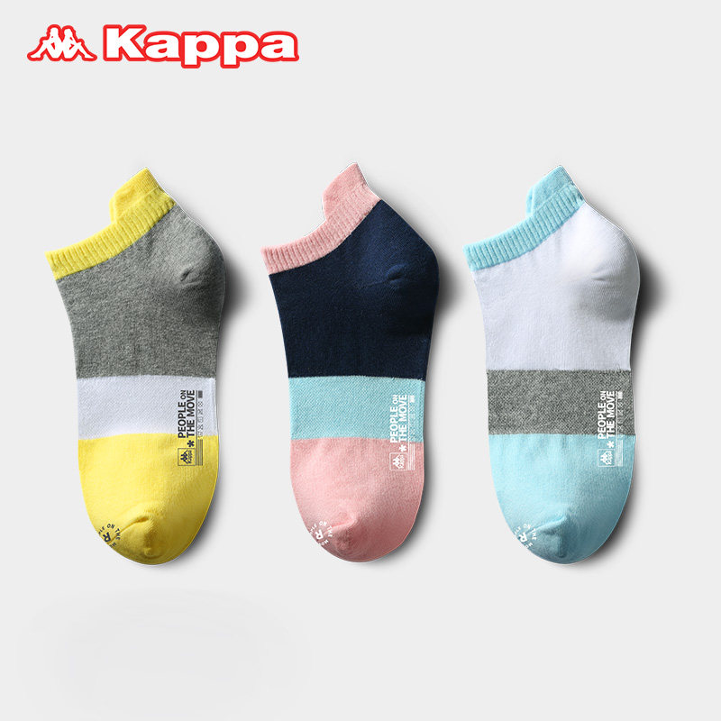 秋新品kappa/卡帕ins吸汗棉袜子 kappa内衣短袜/打底袜/丝袜/美腿袜