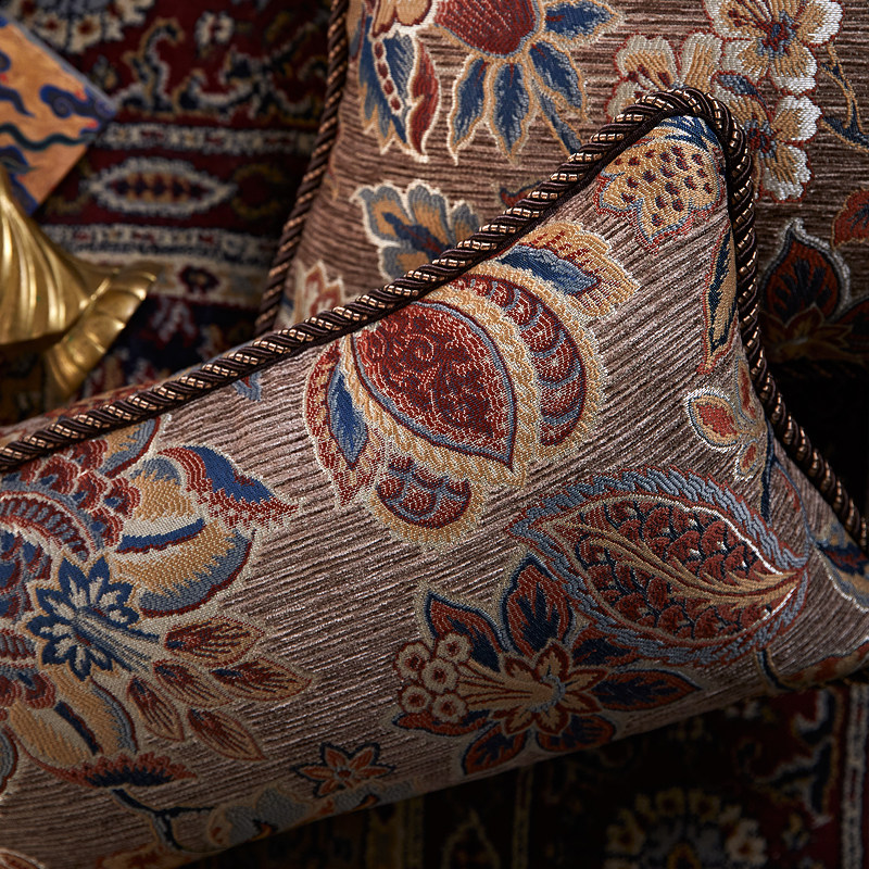 偏爱集美式复古怀旧抱枕靠垫轻奢高档客厅沙发靠枕套欧式餐椅腰枕,淘宝优惠券,粉丝福利购,淘宝优惠卷