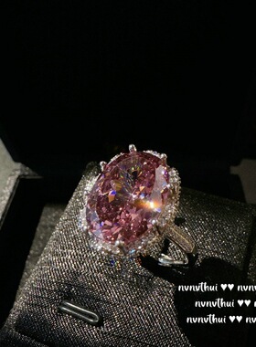 舒伯特玫瑰7克拉鸽子蛋宝石项链 古董感镀18K金 玫瑰花苞锆石耳环