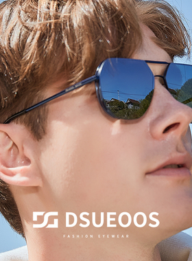 高级感偏光镂空立体飞行员太阳镜