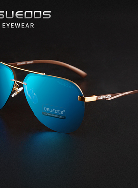 迪古森男大框高清钓鱼两用太阳镜