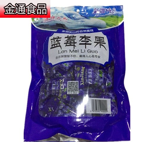 新疆特产蓝莓味李果【列车同款】果脯 金通食品蓝莓