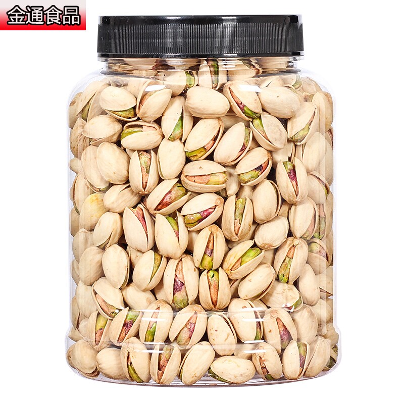 无漂白散装开口罐装500g孕妇开心果 金通食品开心果