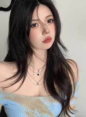 多层流苏甜酷辣妹风项链女