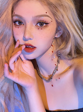 项链吊坠女欧美甜酷辣妹