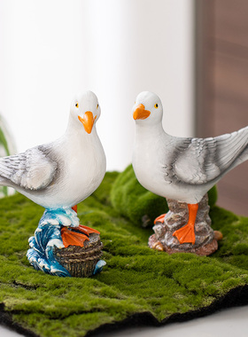 地中海海洋风格海鸥海鸟