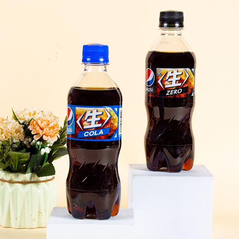 日本进口pepsi百事生可乐原味糖强碳酸汽水饮料瓶装420ml整箱24瓶 - 图2