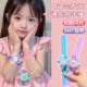 Children's snap ring glowing flash spinning top bracelet watch cartoon cute little girl boy toy gift