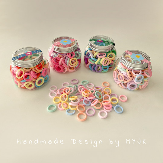 Little girl's hair-friendly towel ring children's thumb ring