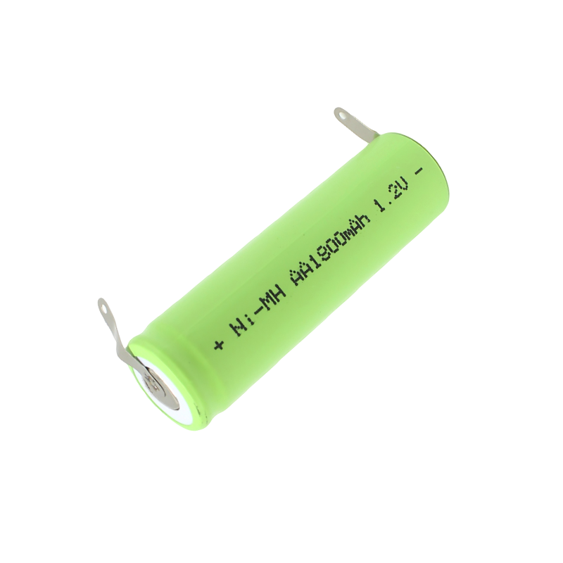 镍氢NI-MH AA1800mAh 1.2V充电电池5号带焊脚剃须刀理发器电池 - 图3