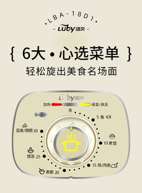 Luby/洛贝阿迪锅电压力锅小1-2L