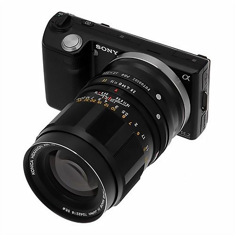 Fotodiox AR-E(NEX)转接环 适用柯尼卡AR镜头转索尼E口A7R2/A6000 - 图3