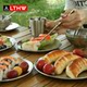 LTHW Lvteng stainless steel tableware bowls, plates, cups, chopsticks and spoons