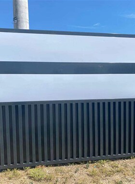 市政工程装配式钢结构围挡工地道路施工安全隔离防护围蔽铁皮挡板