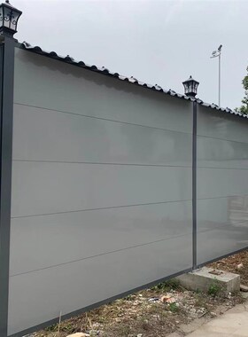 装配式钢结构围挡围蔽工地施工专用市政工程道路安全移动隔离板