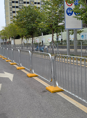 广东锌钢护栏可移动市政道路围栏交通安全防撞隔离栏杆厂家可安装