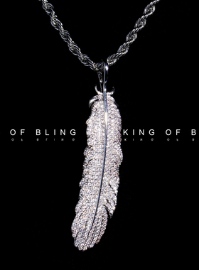 KINGOFBLING情侣天然锆石帅