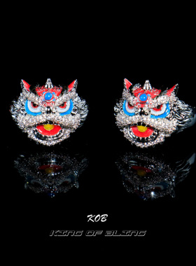 KINGOFBLING男女铜合金嘻哈