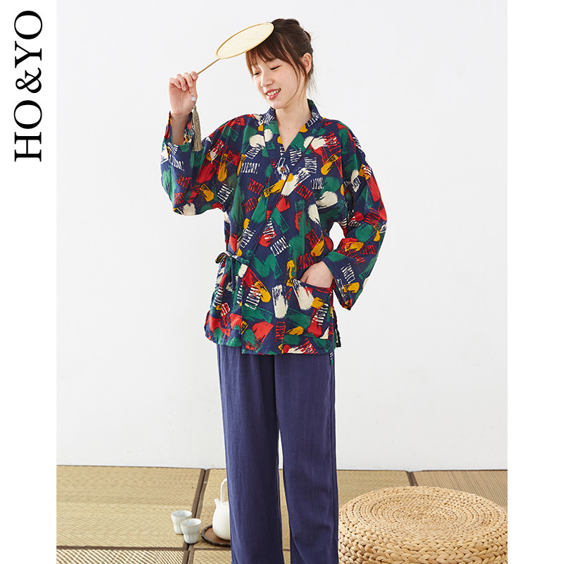 情侣天麻丝汗蒸服家居服 红莜睡衣/家居服套装