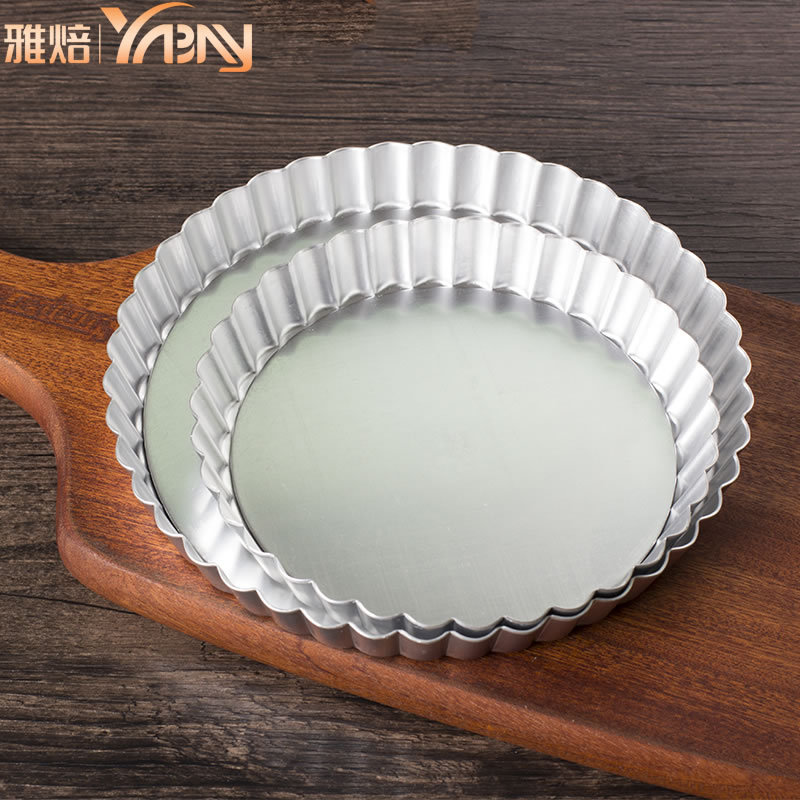 Tart Quiche Flan Pan Molds Pie Pizza Cake Round Mould披萨盘-图2