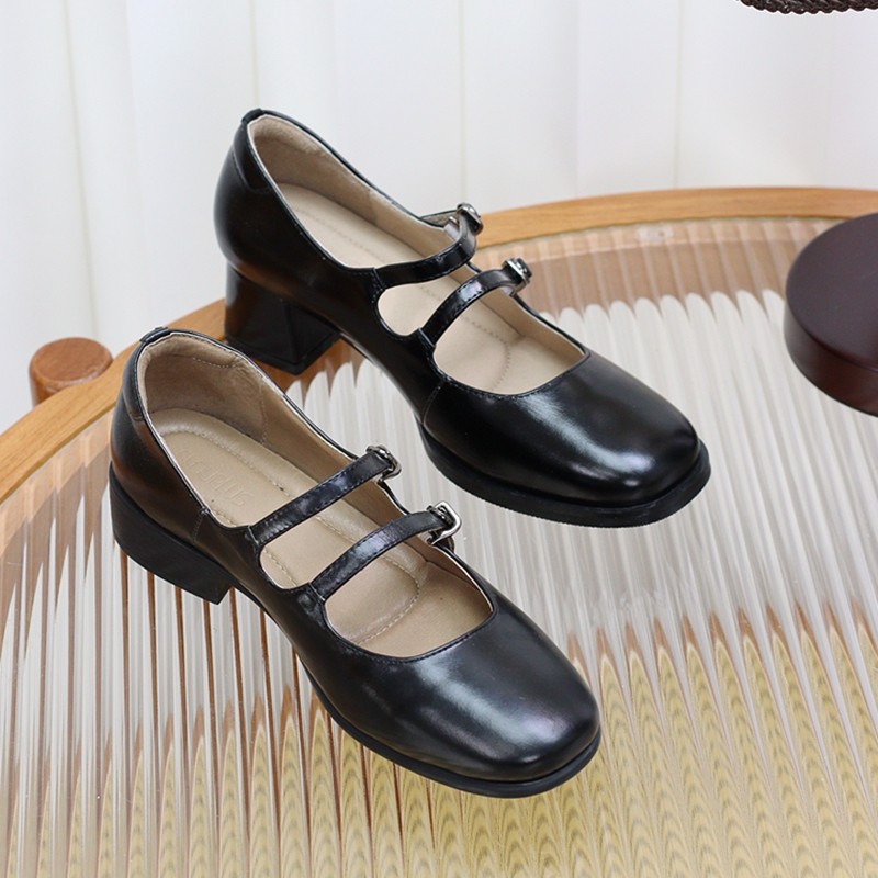 慢先森 玛丽珍女士时尚秋季低高跟浅口舒适单鞋 840-25/350-25,淘宝优惠券,粉丝福利购,淘宝优惠卷