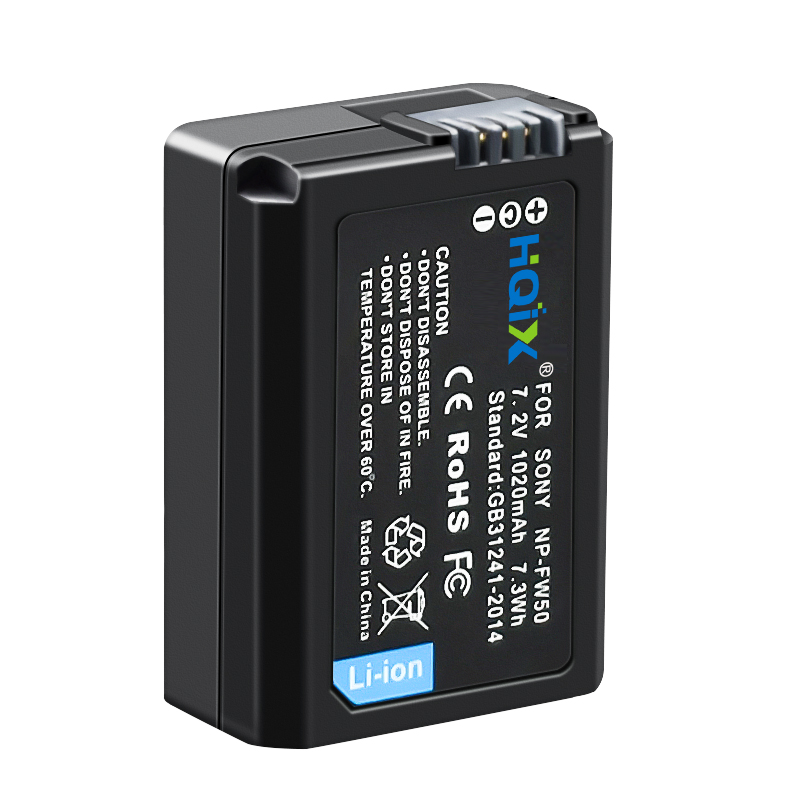 HQIX 适用 索尼  SLT-A33 A35 A37 A55相机NP-FW50电池双充充电器 - 图3