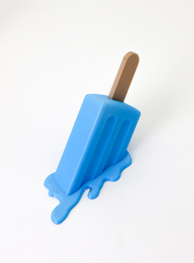 跨境新品 ice cream fridge magnet雪糕化了创意磁性冰箱贴冰箱贴